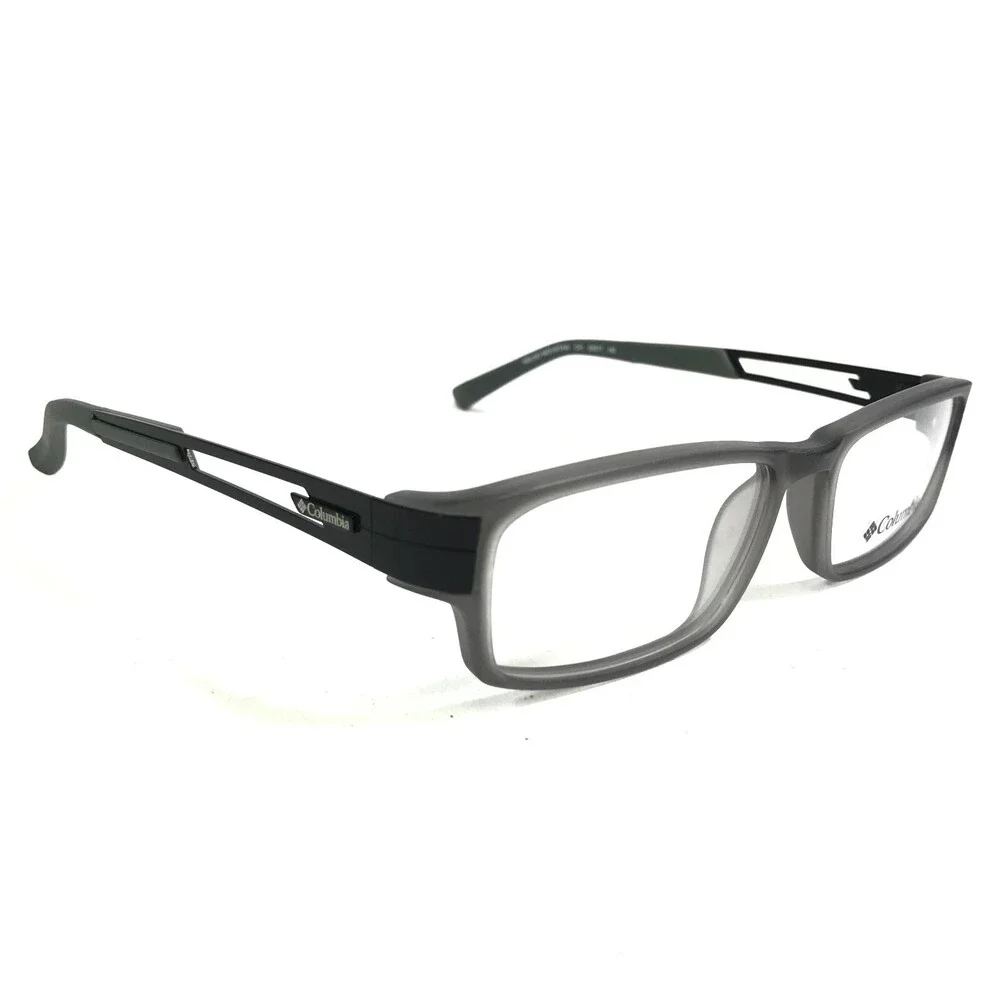 Columbia Eyeglasses Frames C01 KELSO MOUNTAIN Black Grey Rectangular 53-17-140
